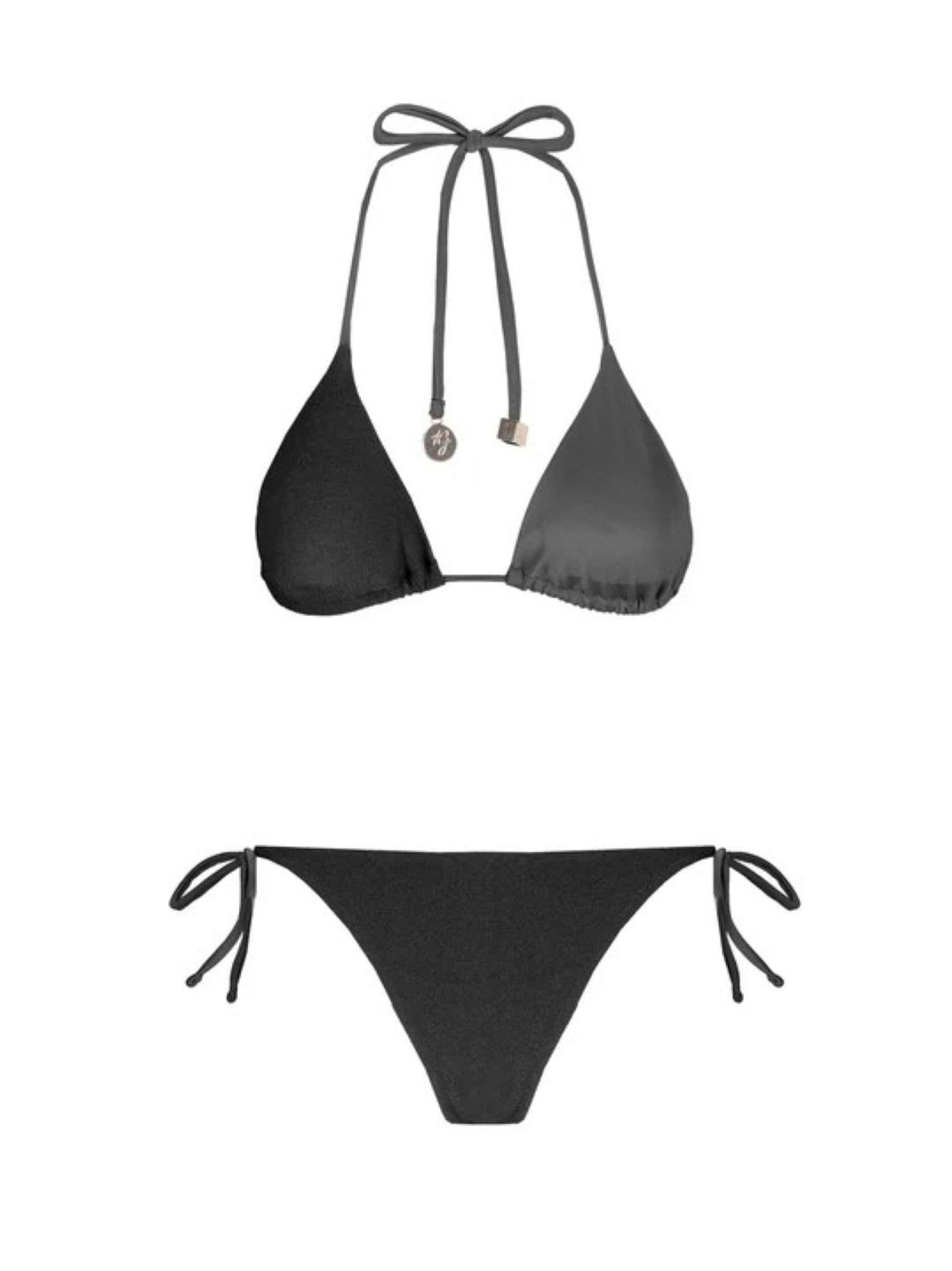 4giveness bikini triangolo Starry Magic nero