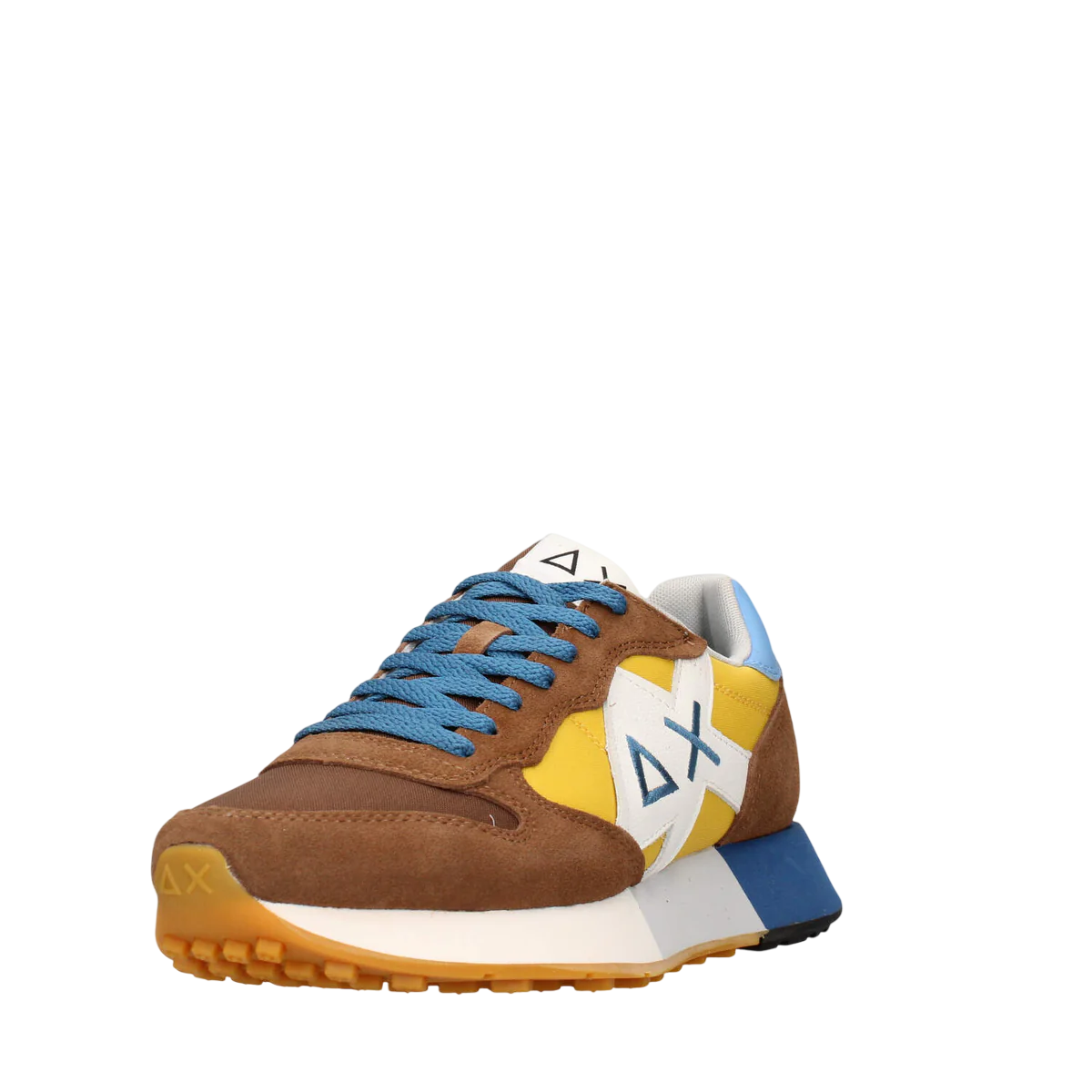 Sun68 sneakers Jaki 2.0 Bicolor marrone giallo