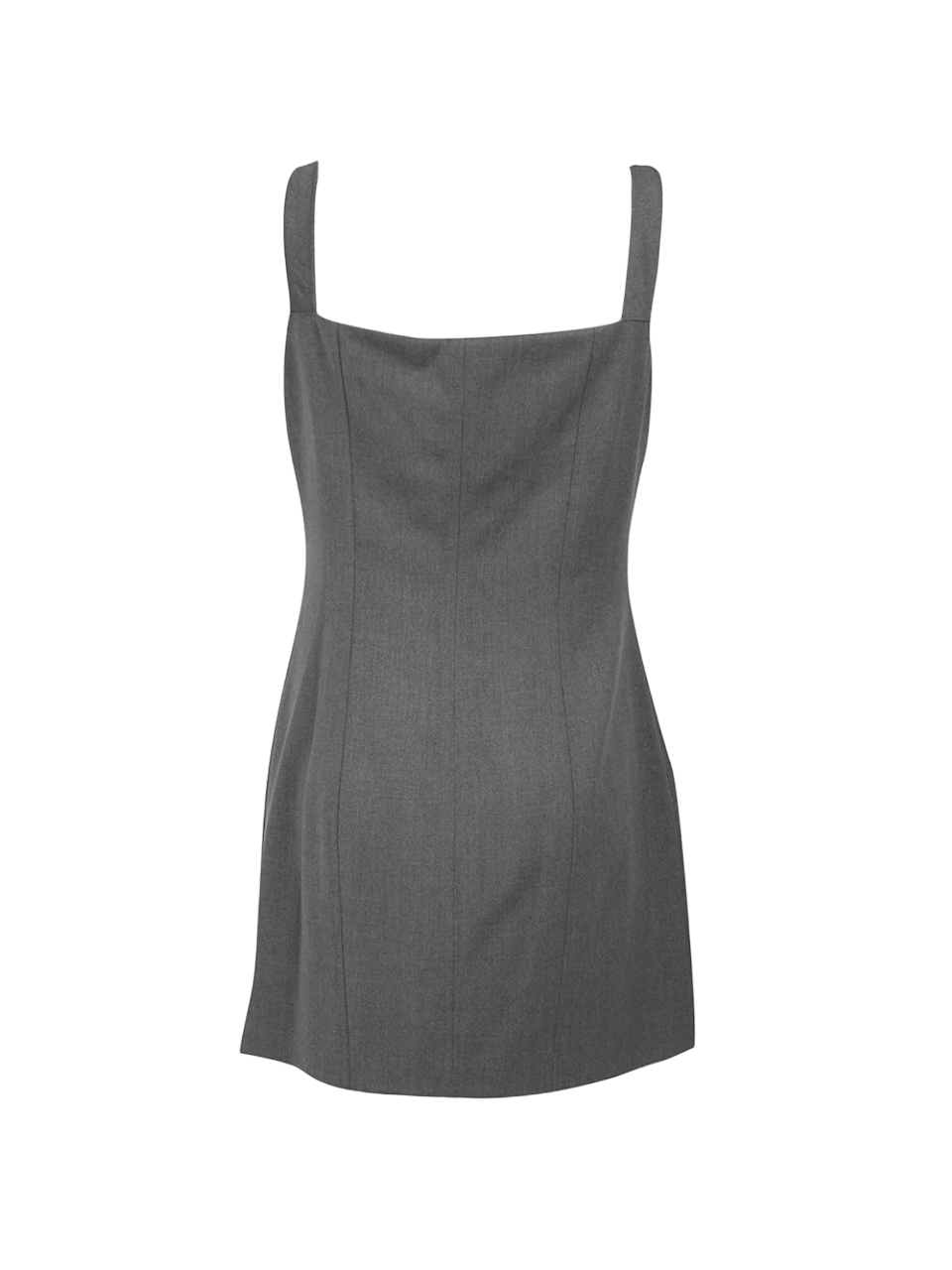 Simona Corsellini abito corto tubino grigio - mem39