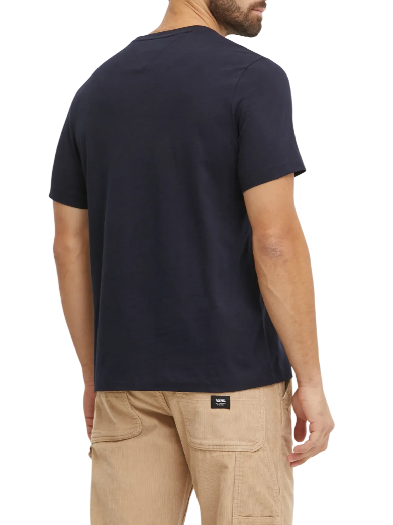Tommy Hilfiger T-shirt maniche corte con taschino blu