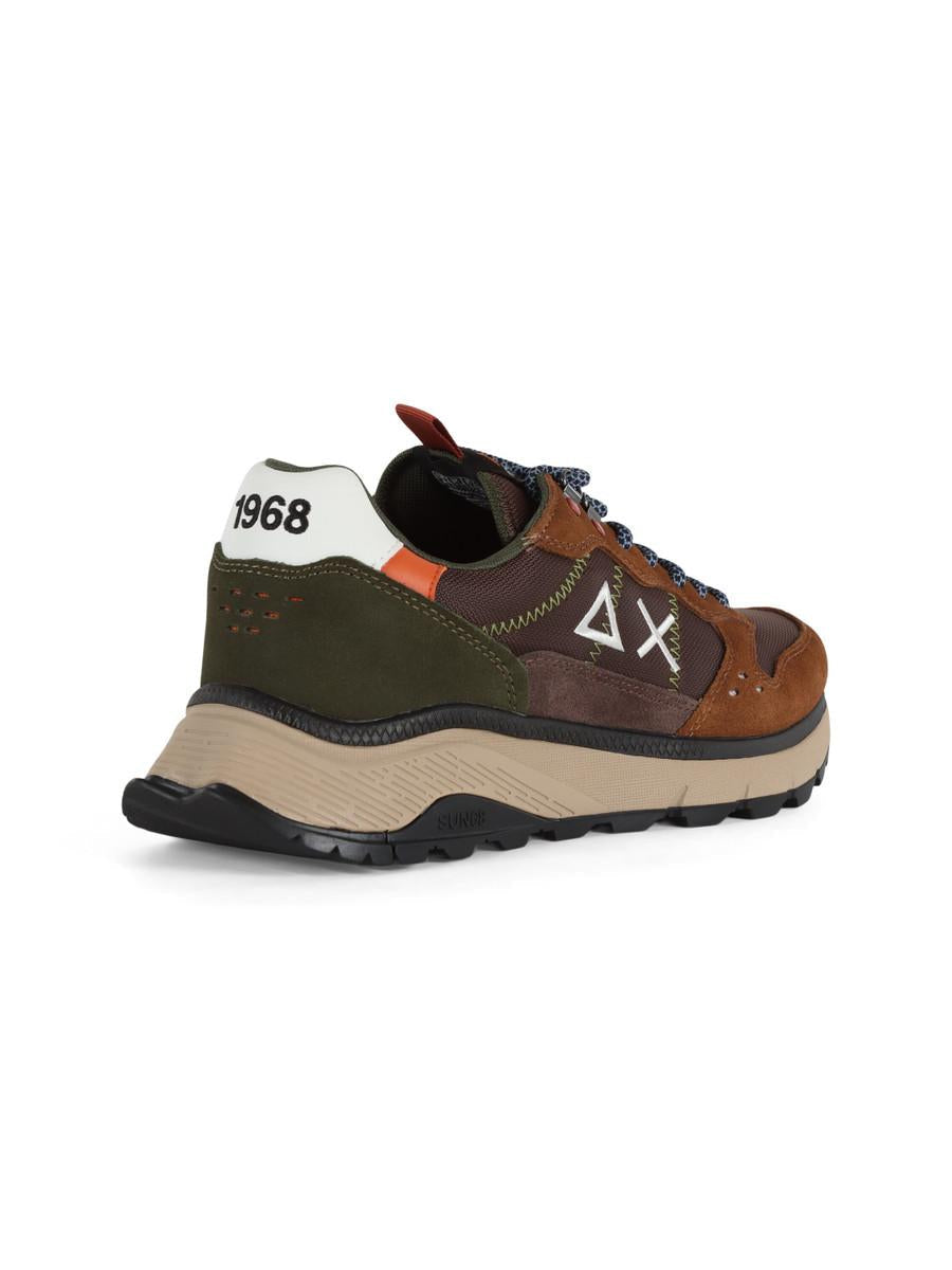 Sun68 sneakers uomo Fire Camping marrone