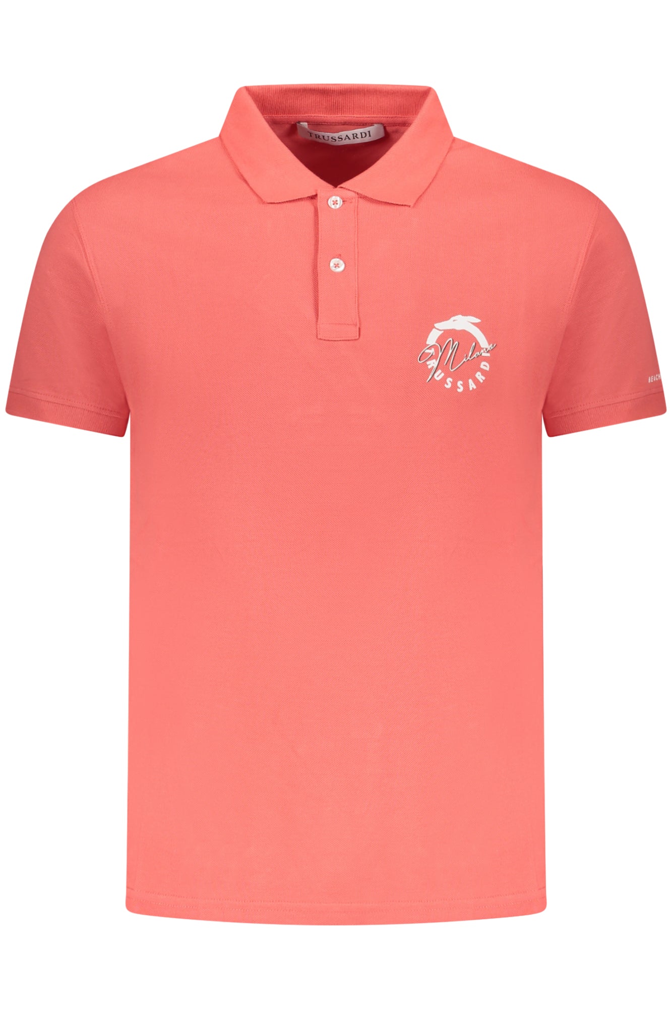 TRUSSARDI POLO MANICHE CORTE UOMO ROSA