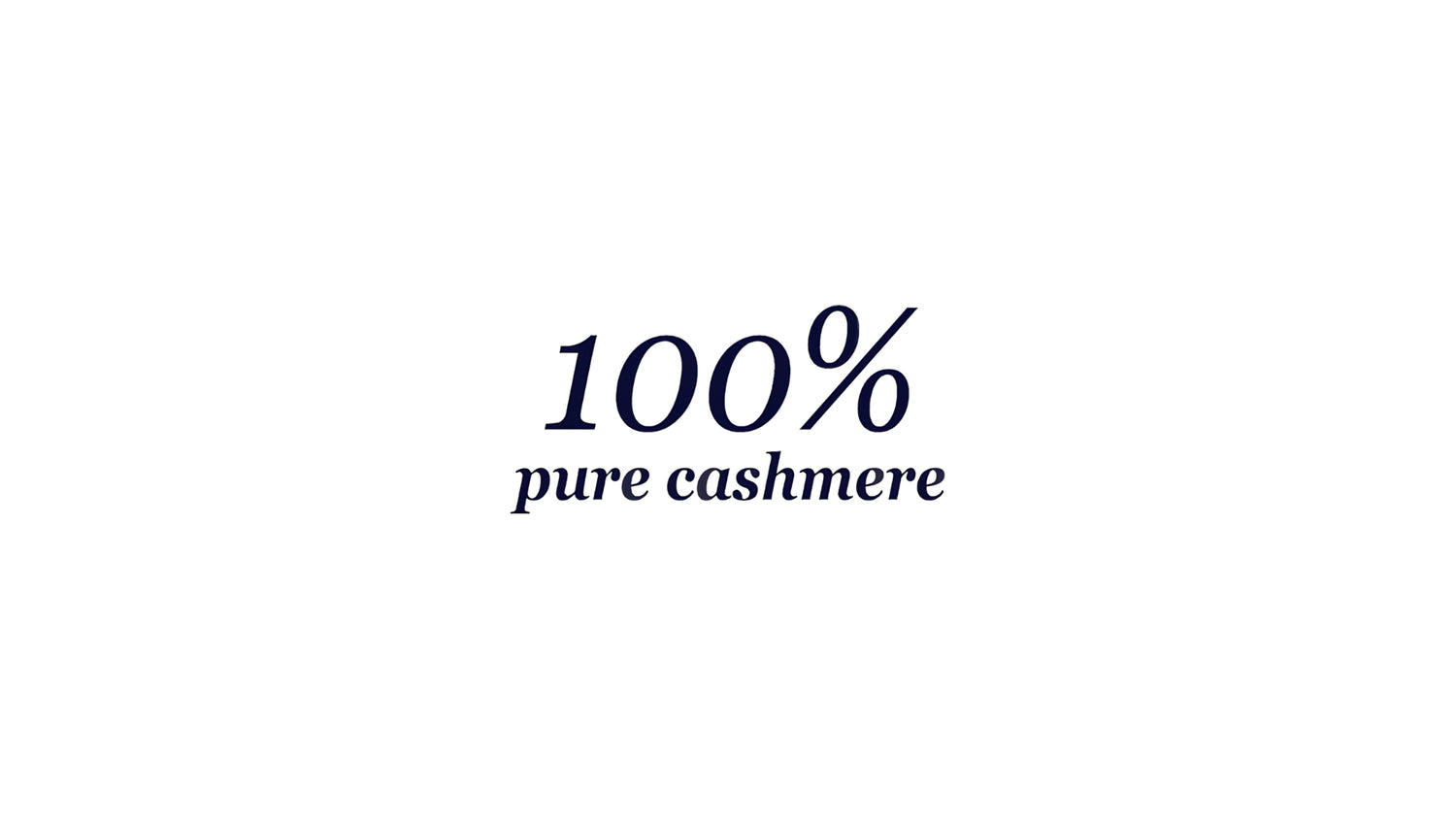 100% Cashmere