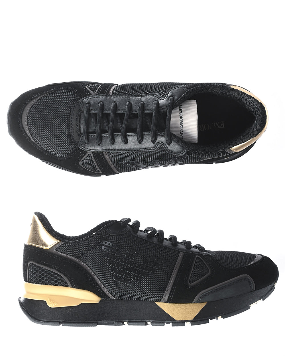 Sneakers Emporio Armani Stampate Bicolore - mem39