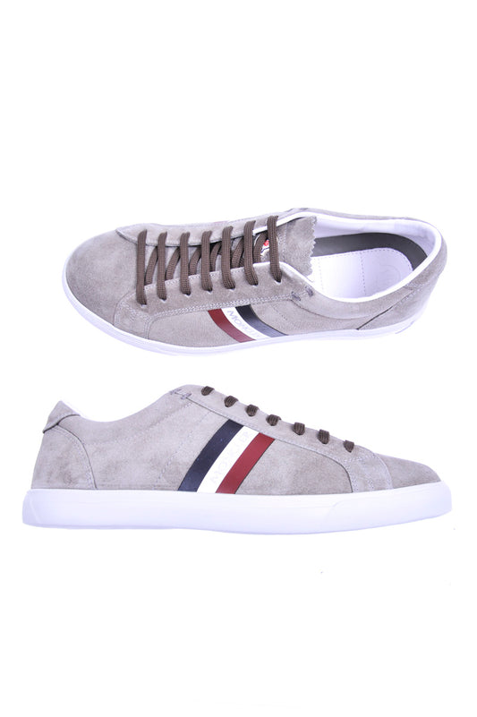 Sneakers in Pelle Grigie Moncler - Taglia 39 - mem39