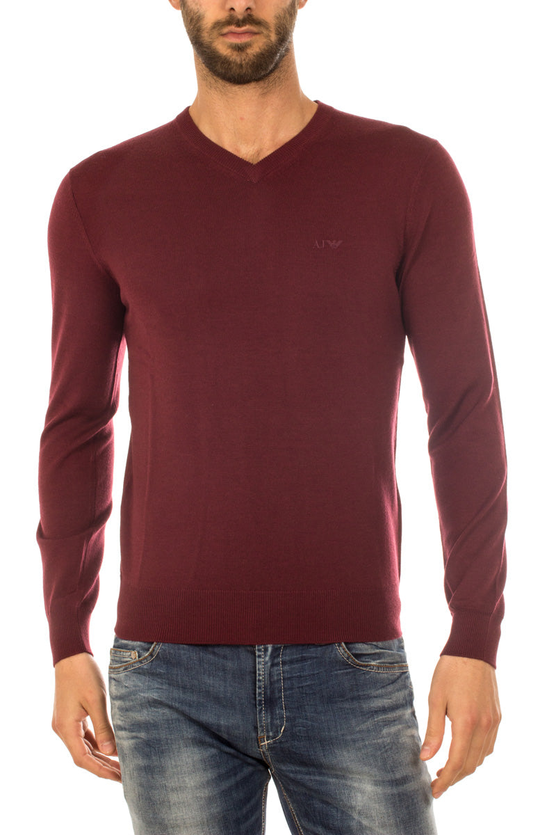 Maglia Armani Jeans XL Bordeaux. - mem39