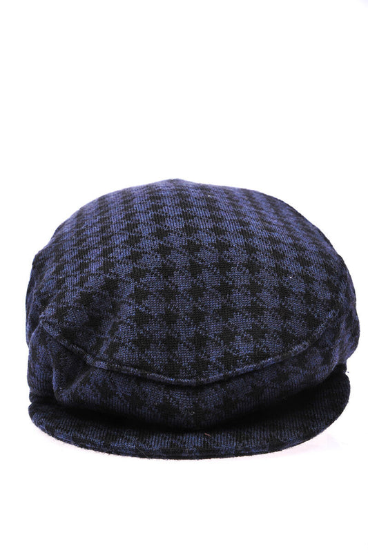 Cappello Daniele Alessandrini Lana Blu Autunno/Inverno - mem39