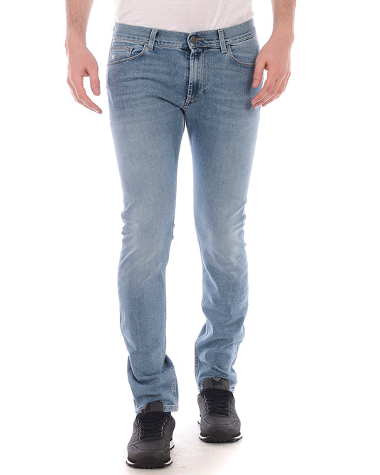 Jeans Denim Cotone Elastan Daniele Alessandrini - mem39