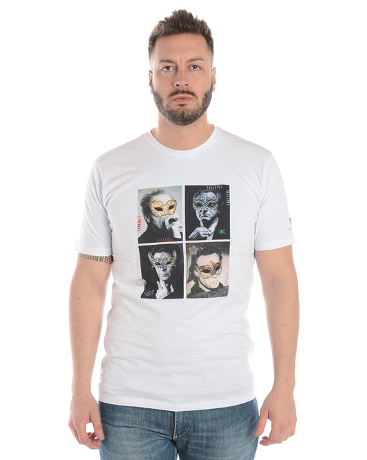 T-Shirt Bianca XXL Daniele Alessandrini - mem39