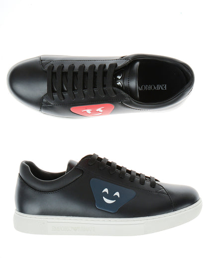 Sneakers Nere Emporio Armani, Taglia 40. - mem39