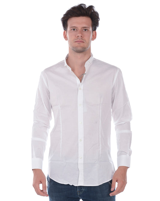 Camicia Bianco Puro Daniele Alessandrini - mem39