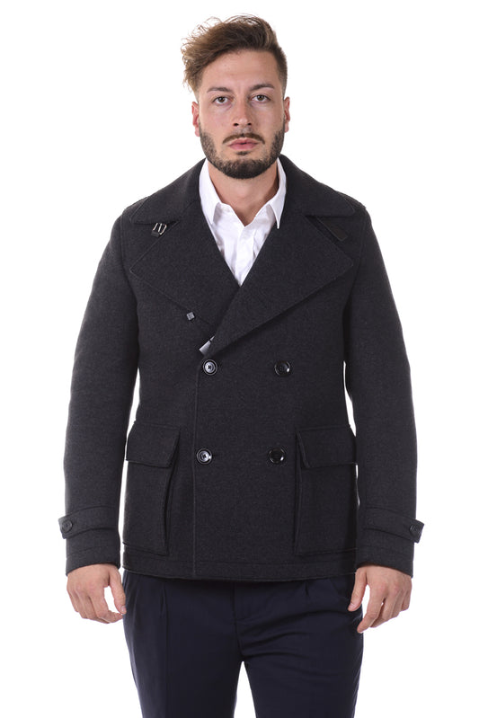 Cappotto Uomo Hugo Boss in Lana e Poliammide - mem39