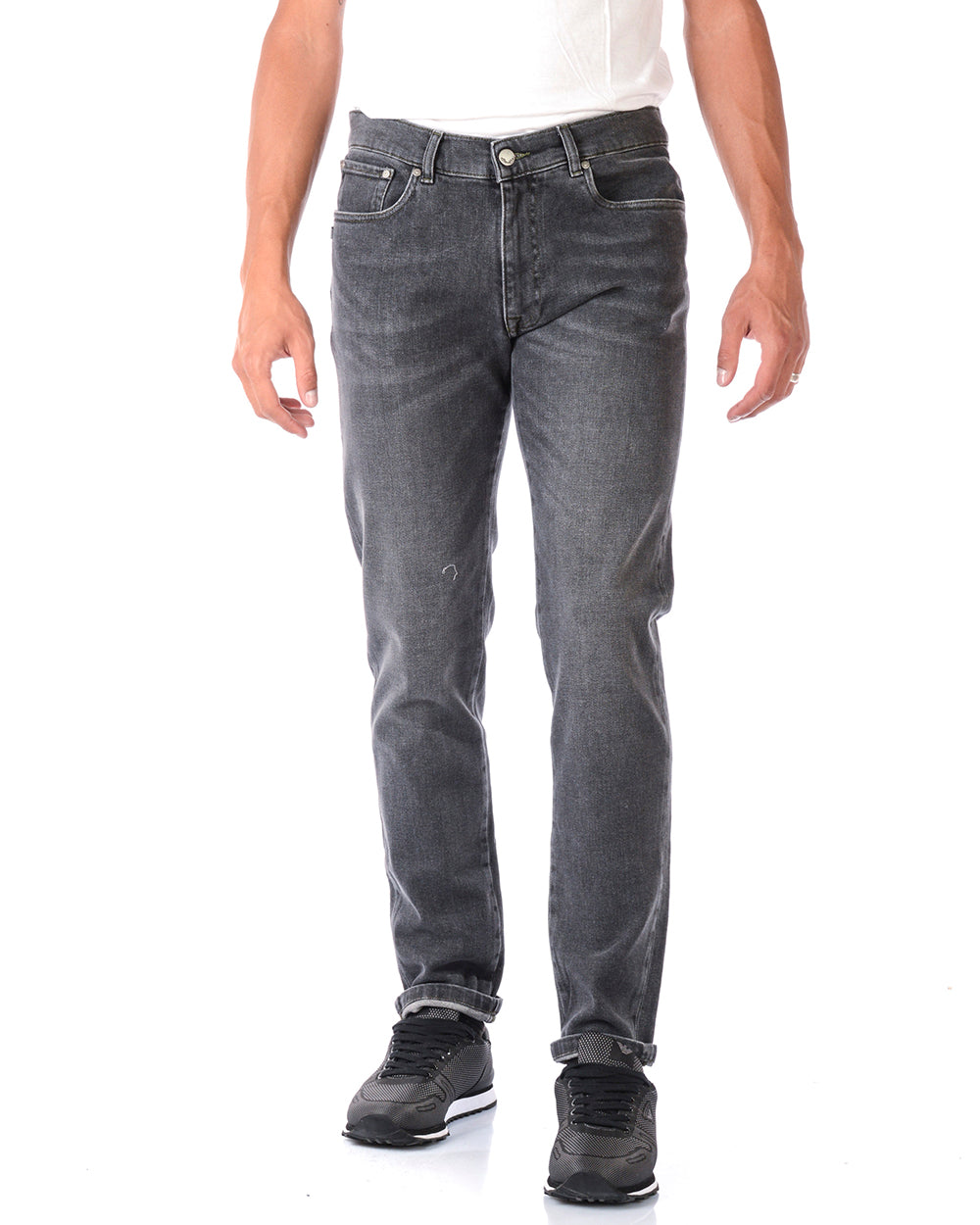 Jeans Daniele Alessandrini Blu Scuro Stretch - mem39