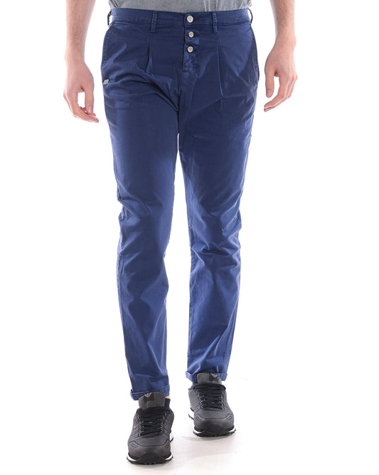 Pantaloni Blu Daniele Alessandrini M - mem39