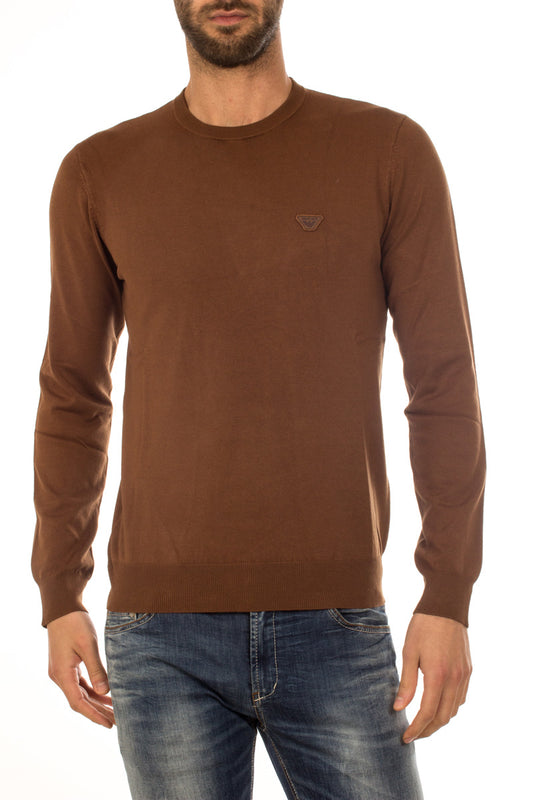 Maglia Armani Jeans AJ Marrone Autunno/Inverno - mem39