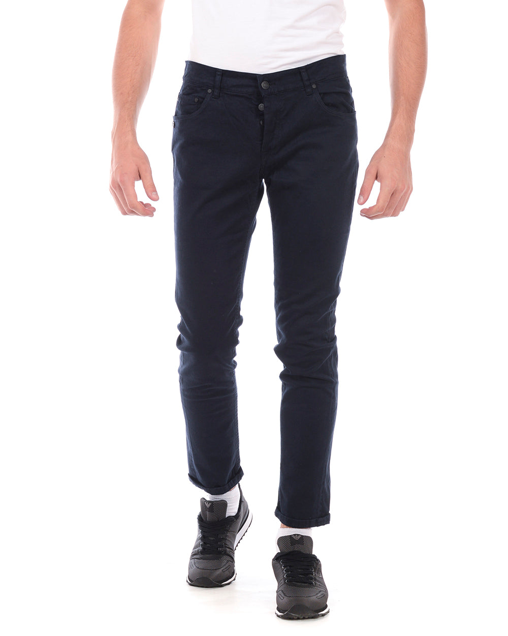 Pantaloni Blu Daniele Alessandrini 33 - mem39