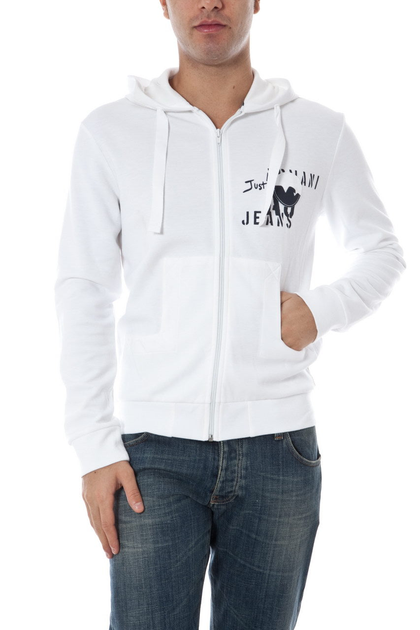 Felpa con Cappuccio Armani Jeans AJ XL Bianco - mem39