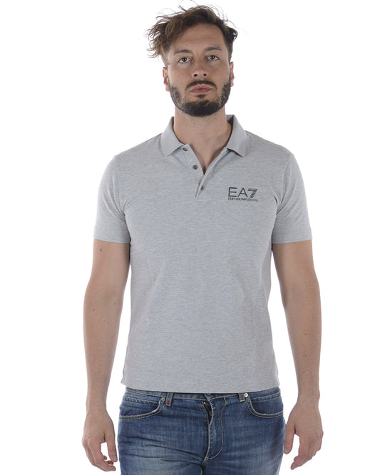 Polo Emporio Armani EA7 Grigio Scuro - mem39