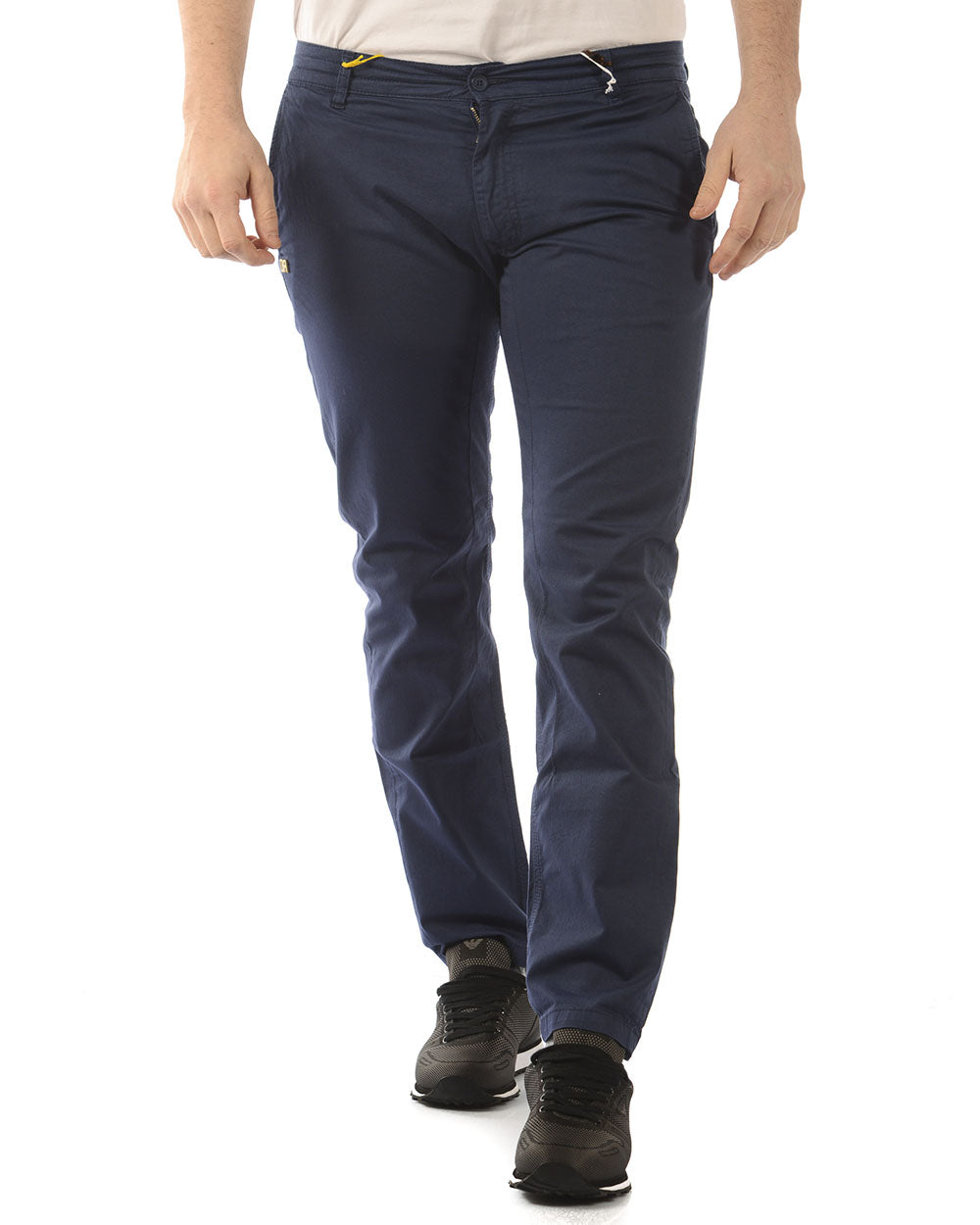 Pantaloni Blu Scuro Daniele Alessandrini - mem39