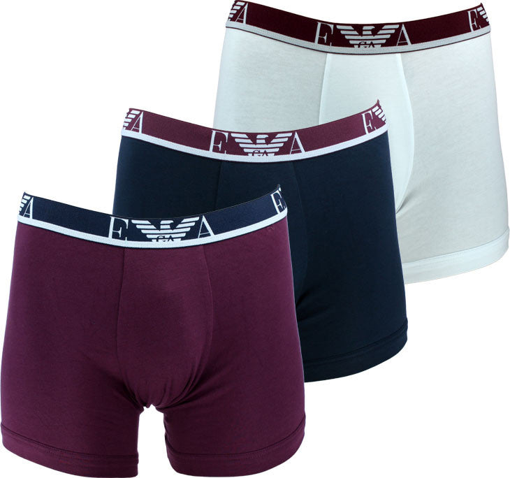 Boxer Emporio Armani: Set 3 Cotone ed Elastan - mem39