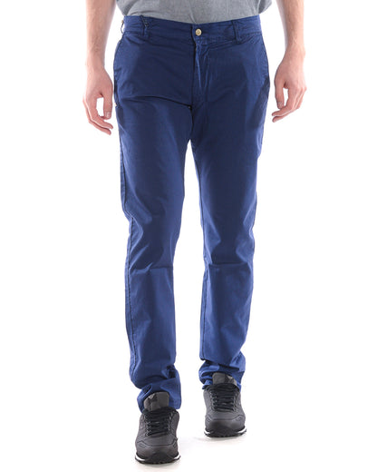 Pantaloni eleganza blu Daniele Alessandrini - mem39