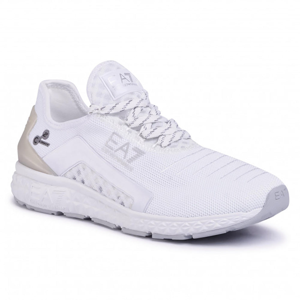 Sneakers Bianche Poliestere Logo EA7 - mem39