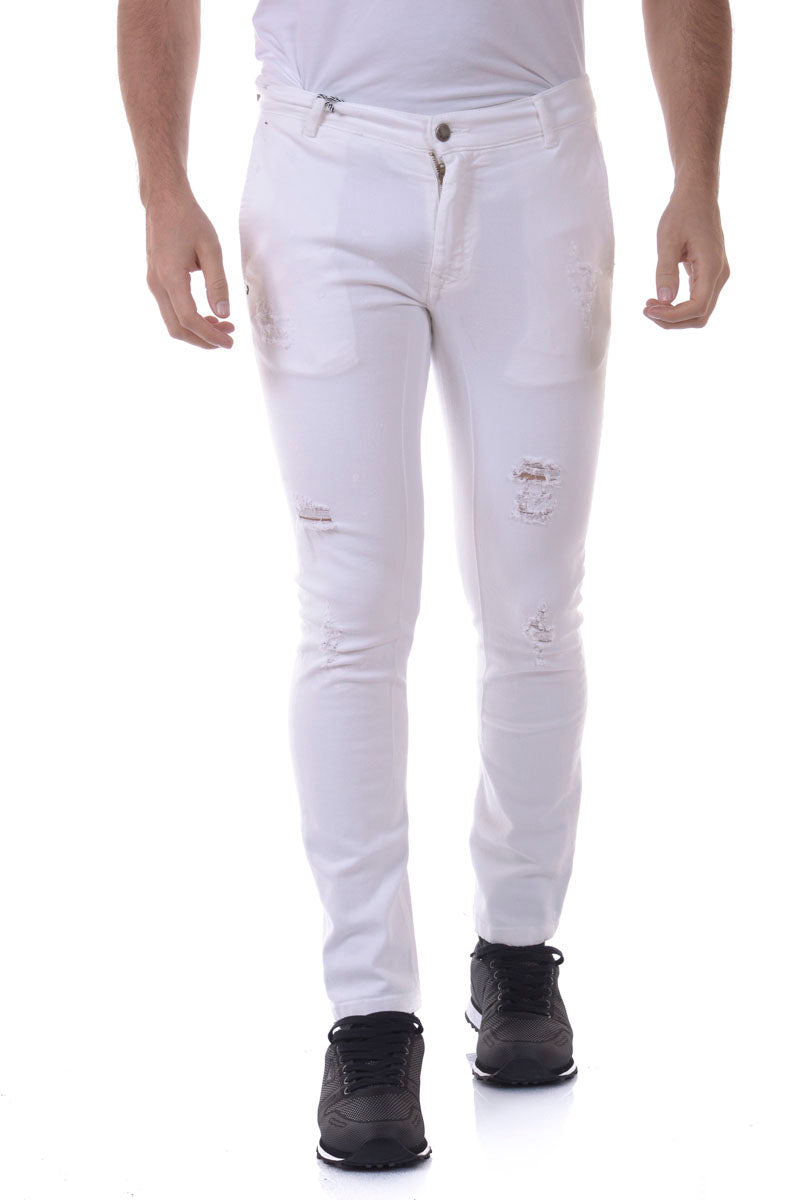 Jeans Bianco Scuro 28 Daniele Alessandrini - mem39