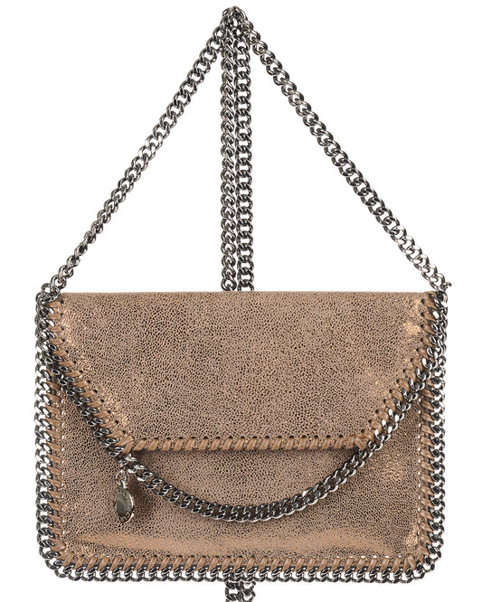 Borsa Stella McCartney Marrone e Argento - mem39