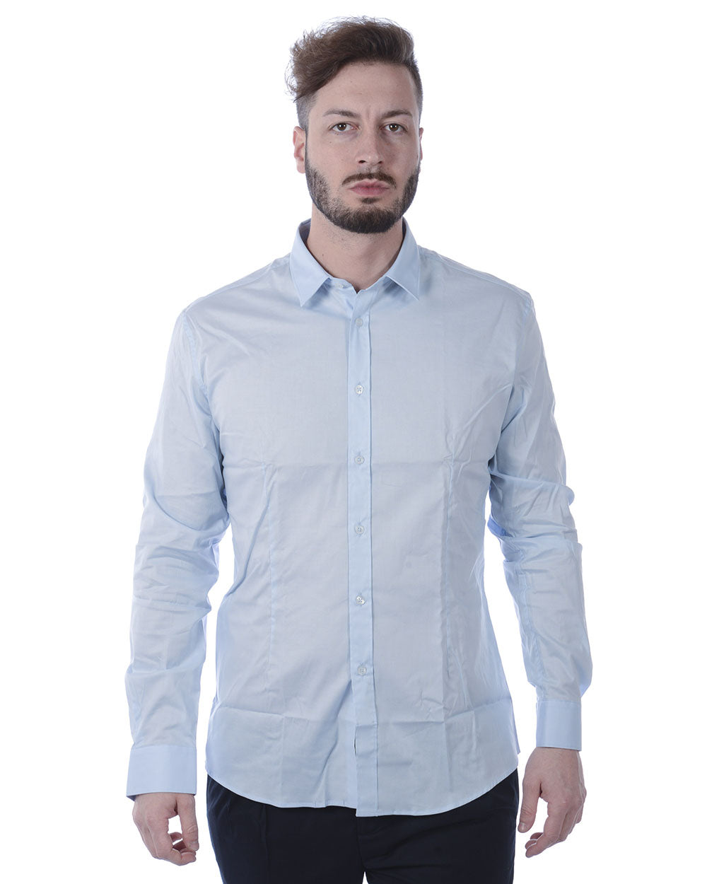 Camicia Azzurro Eleganza by Daniele Alessandrini - mem39