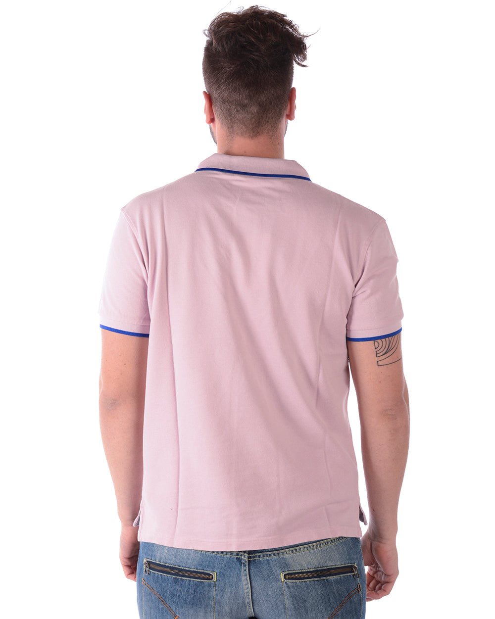 Polo Kenzo Rosa M Con Logo Ricamato - mem39