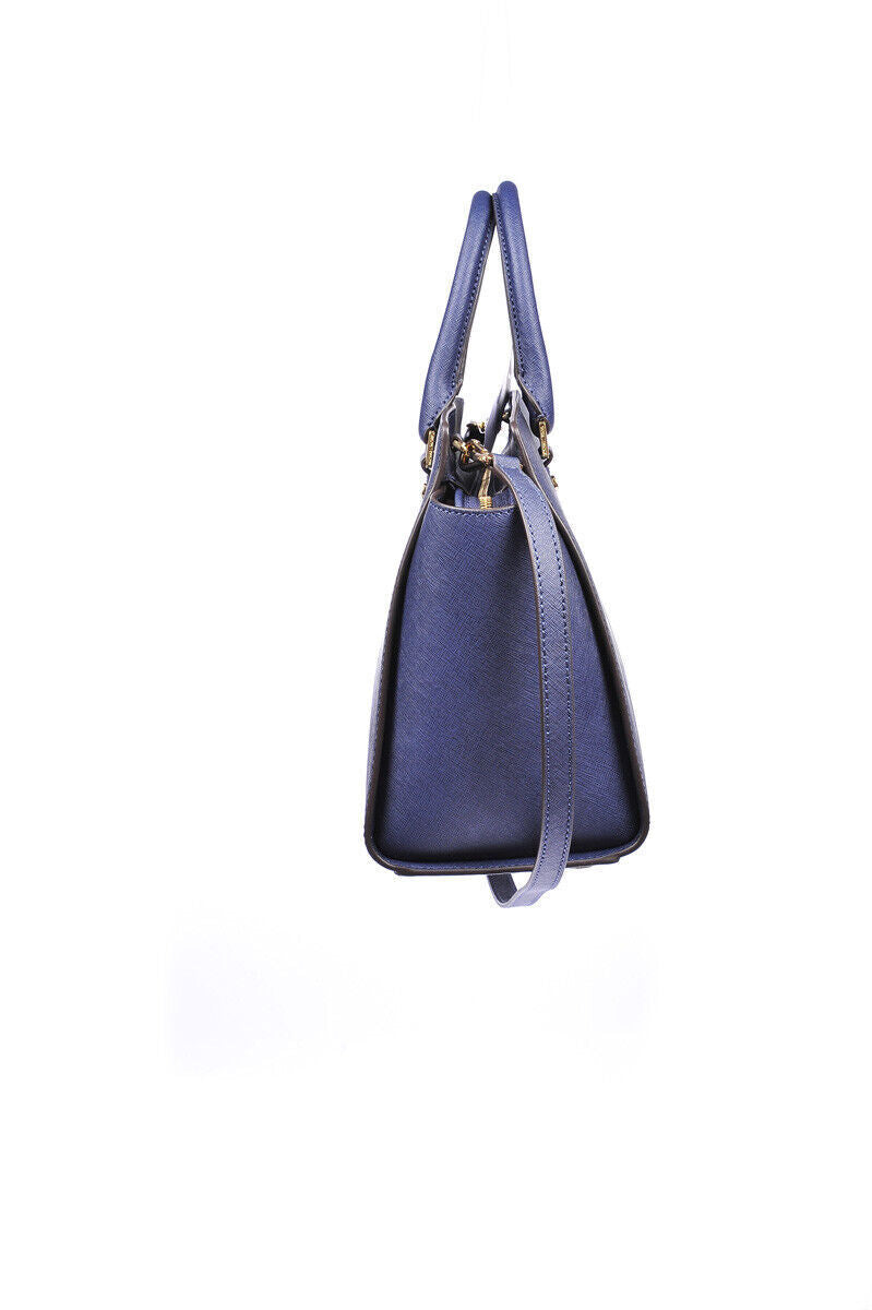 Borsa in Pelle Blu M con Tracolla Regolabile - Michael Kors - mem39