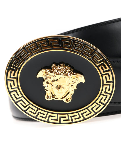 Cintura Versace Nero 90 - Pelle Maestosa - mem39