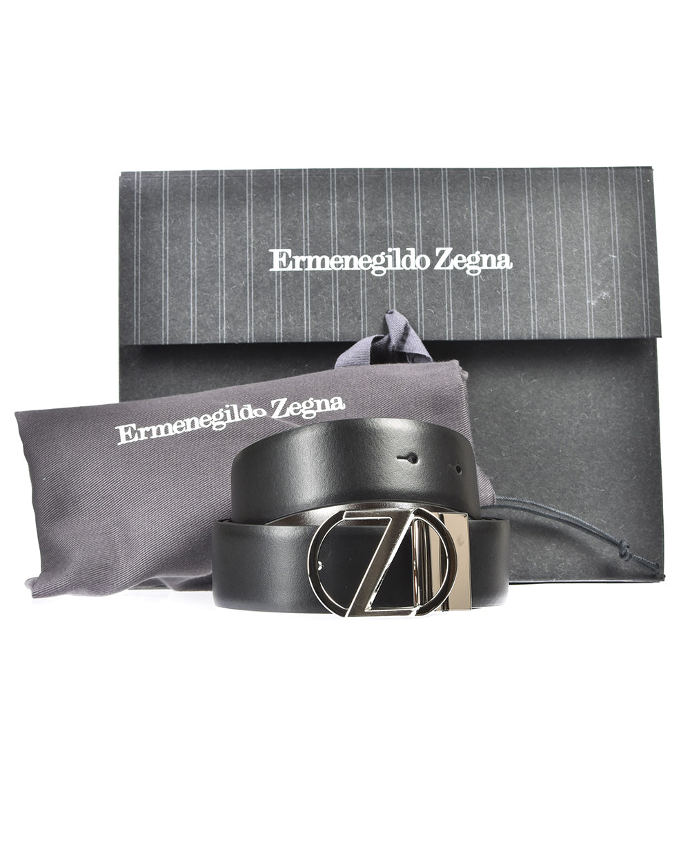 Cintura Reversibile Zegna Vitello - mem39