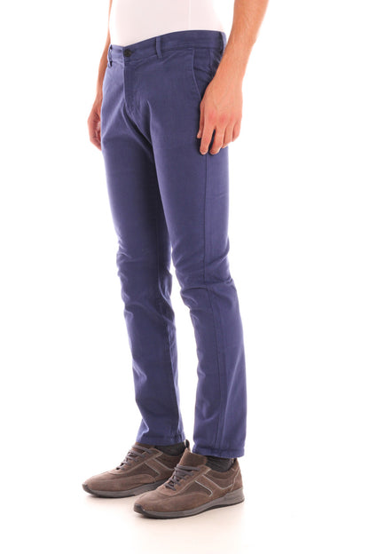 Pantaloni Daniele Alessandrini Blu 32 - mem39