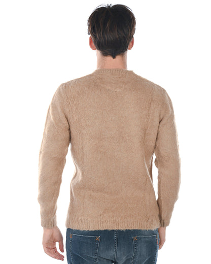 Maglione Beige Eleganza Daniele Alessandrini - mem39