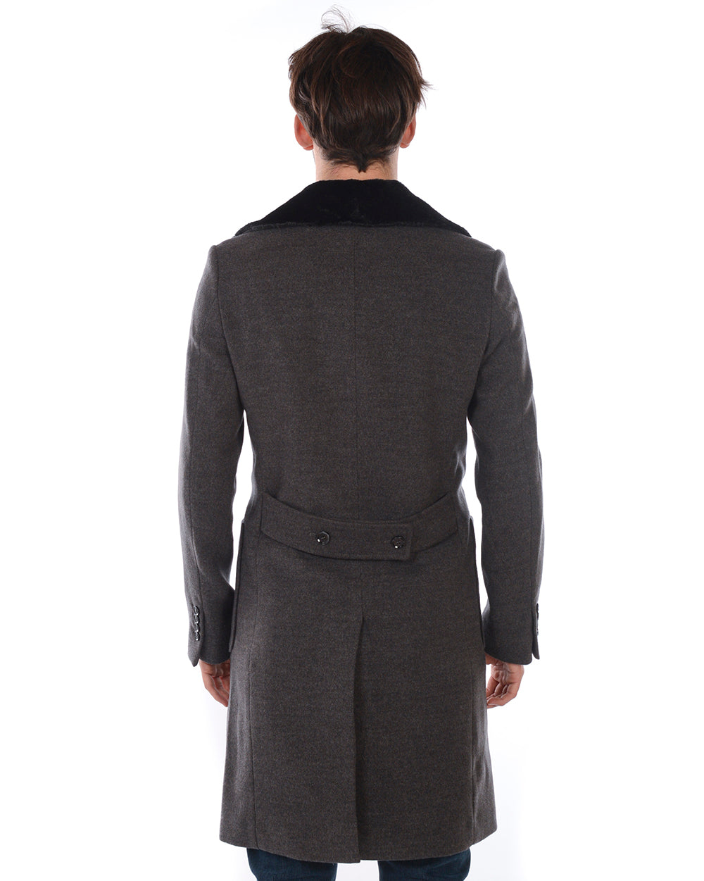 Cappotto Grigio Daniele Alessandrini - mem39