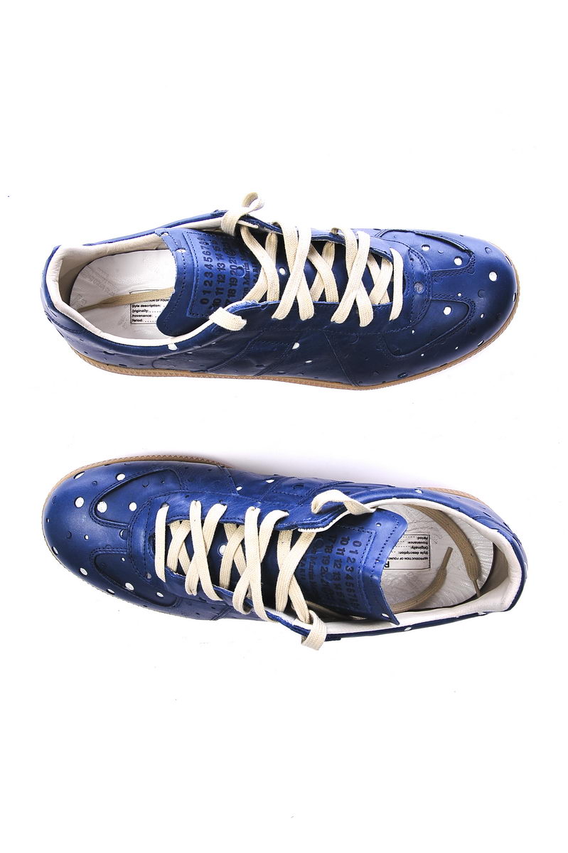 Sneakers Margiela Blu in Pelle - Taglia 39 - mem39