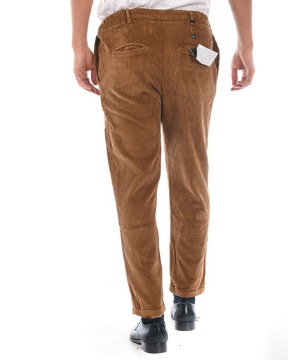 Pantaloni Chino Beige Daniele Alessandrini - mem39