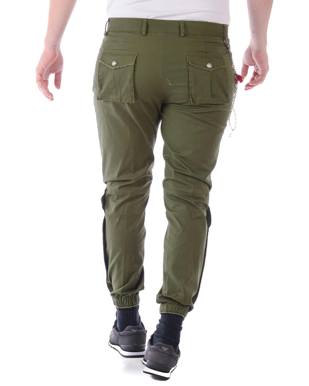 Pantaloni Verde M Daniele Alessandrini - mem39