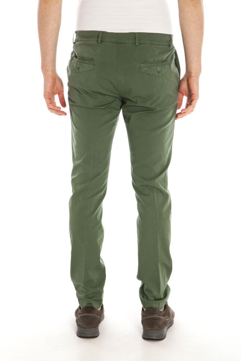 Pantaloni Verde Oliva Daniele Alessandrini - mem39