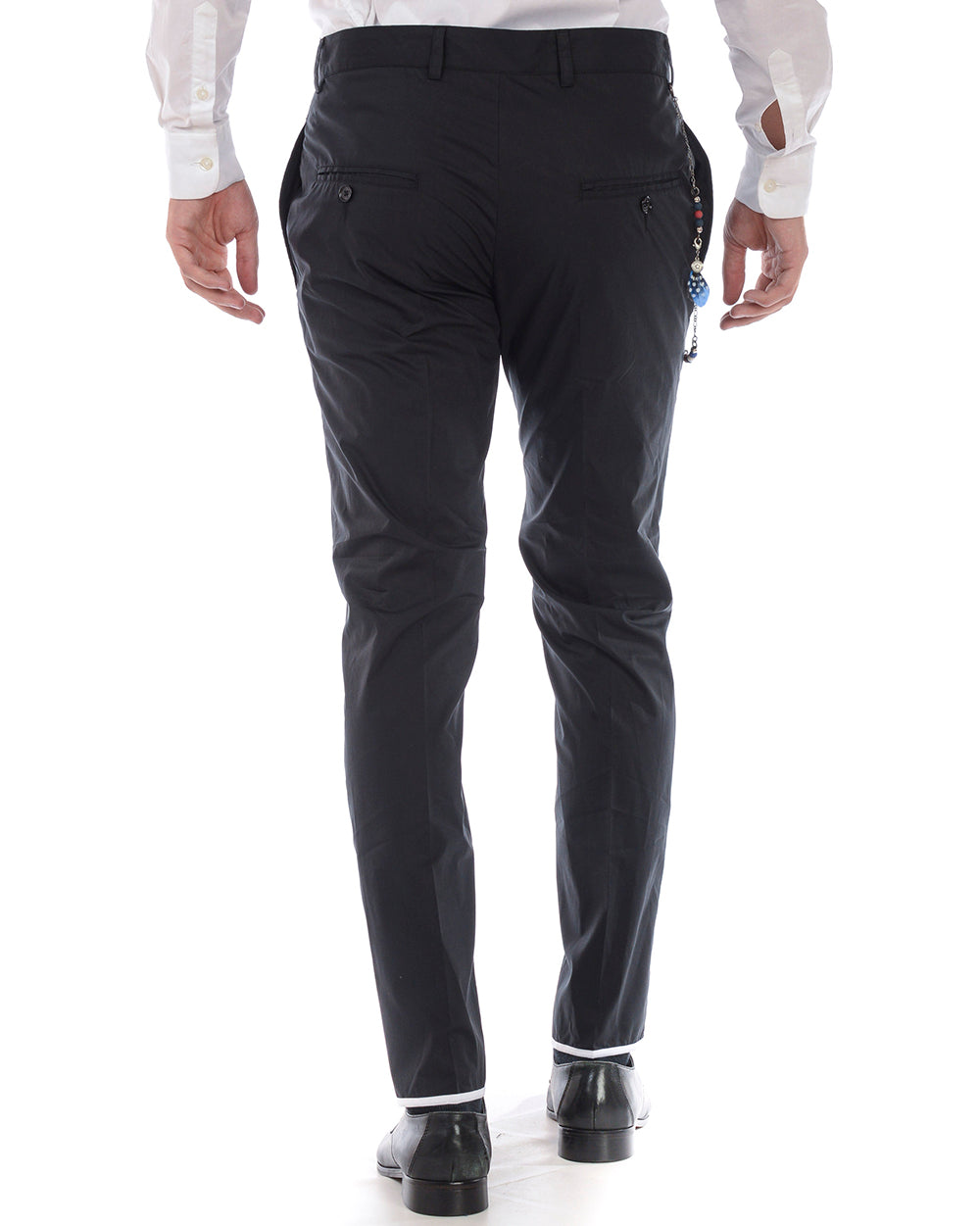 Pantaloni Daniele Alessandrini Brown Cotone - mem39