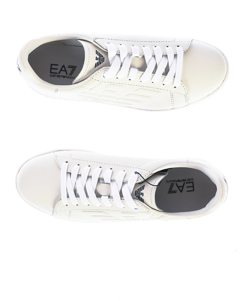 Sneakers Bianche in Pelle Emporio Armani EA7 - mem39