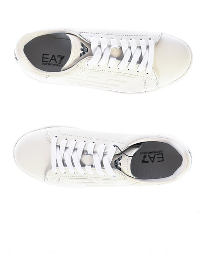 Sneakers Bianche in Pelle Emporio Armani EA7 - mem39