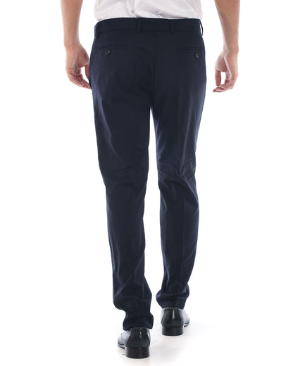 Pantaloni Blu Scuro Daniele Alessandrini - mem39