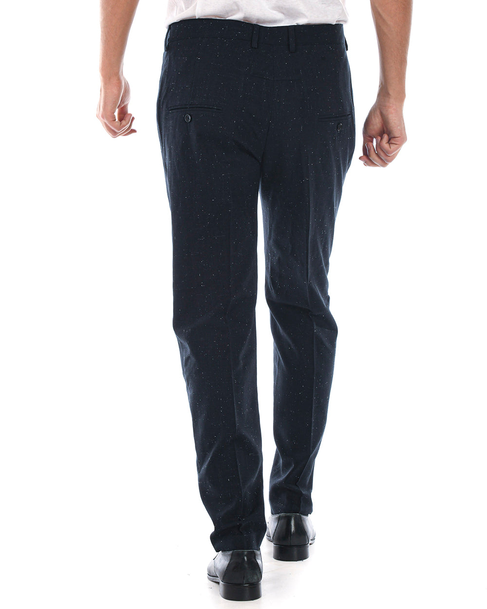 Pantaloni Blu Navy Daniele Alessandrini - Vestibilità Comoda e Stile Raffinato - mem39