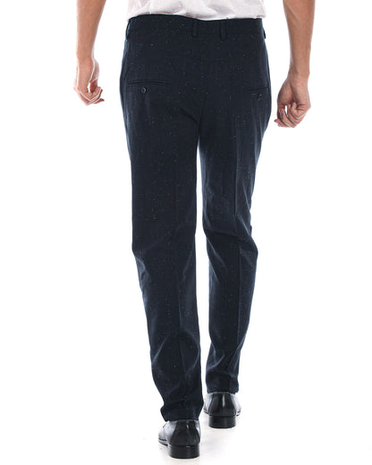 Pantaloni Blu Navy Daniele Alessandrini - Vestibilità Comoda e Stile Raffinato - mem39