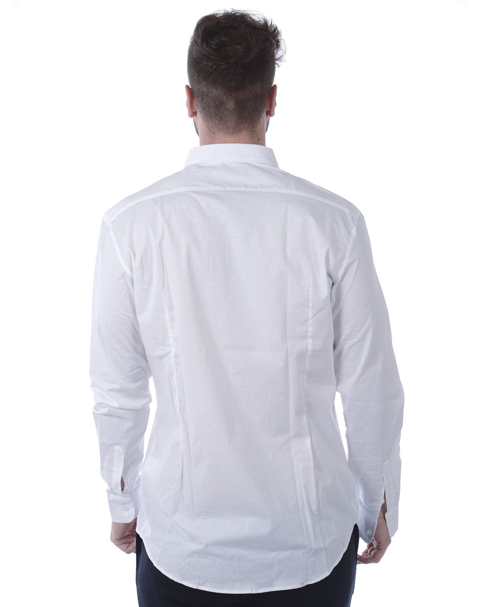 Camicia Bianca Elegante Daniele Alessandrini - mem39