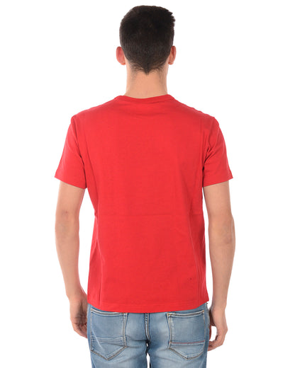 Maglia Rossa Champion con Logo Ricamato - mem39