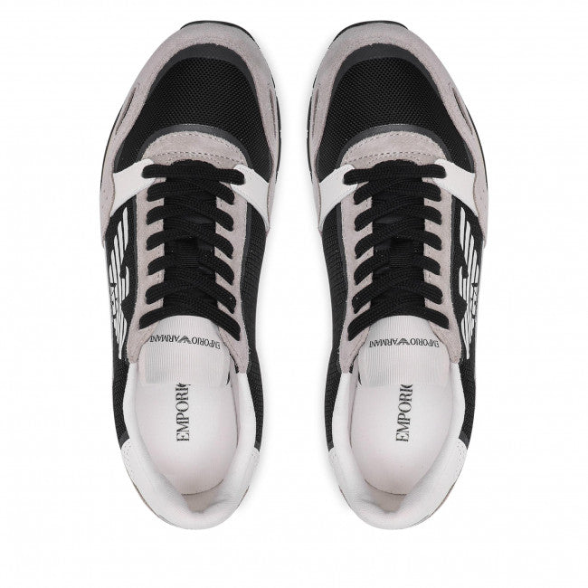 Sneakers Emporio Armani Grigio/Nero Taila 43 - mem39