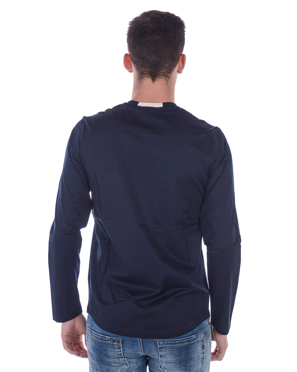 Maglia Manica Lunga Blu Emporio Armani - mem39